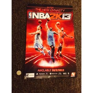 NBA 2K13 RARE PROMO Display