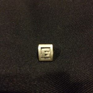 Authentic Pandora 'E' bead