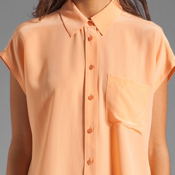 Equipment Marley Short-Sleeve Blouse