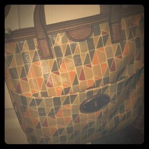 Fossil cross body purse