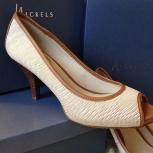 🎊HOST🌟PICK🎉5/2🌈🦄💝 Nickels Peep-toe Pump