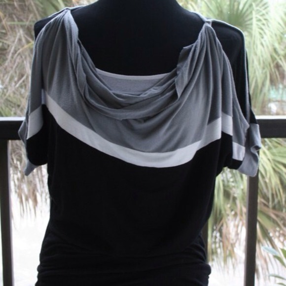 Cutout Sleeve Top