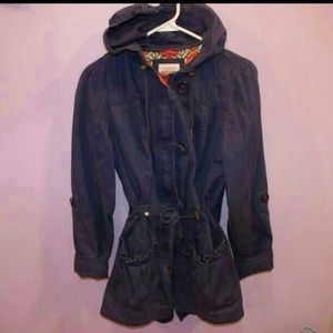 Navy Blue Utility Jacket