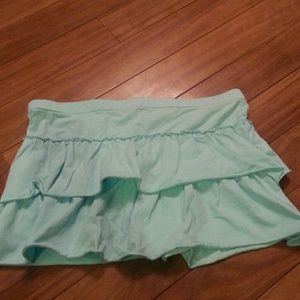 Teal skirt