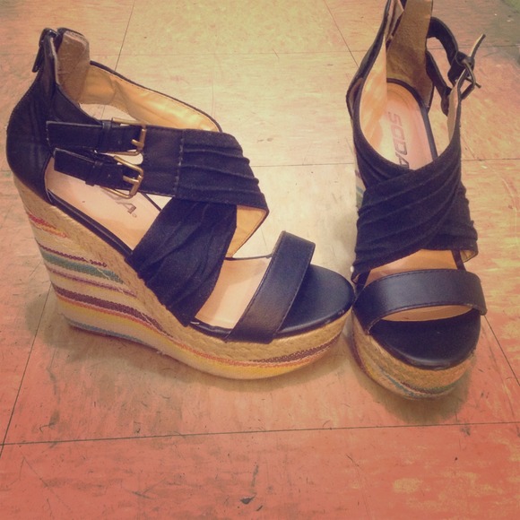 Boho Sandal wedges - Picture 1 of 4