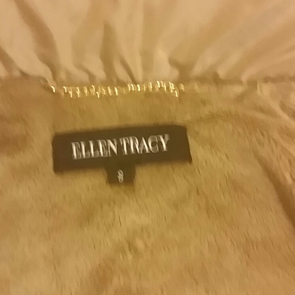 Ellen Tracy Coat in Gold NWOT - Picture 2 of 3