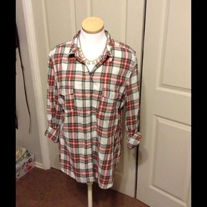 Old navy plaid shirt