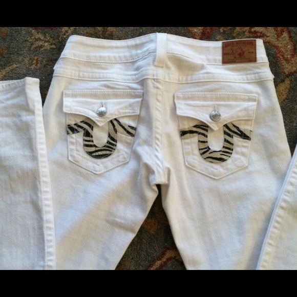 ❌SOLD❌ True Religion White Jeans