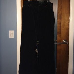 Dark corduroy Ralph Lauren jeans