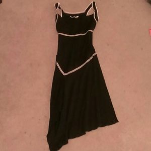 Diane von Furstenberg asymmetrical hem dress