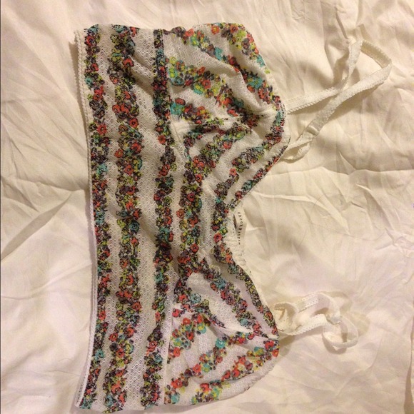 Unlined Flower bra