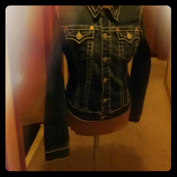 True Religion medium jean jacket