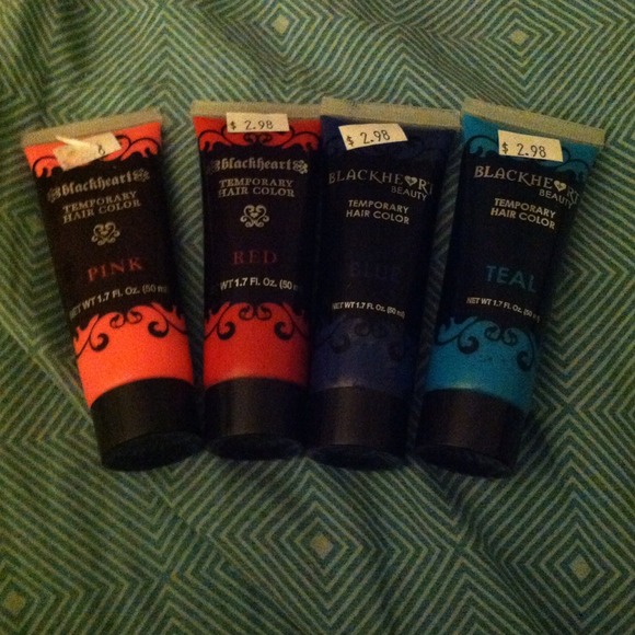 Temporary hair color