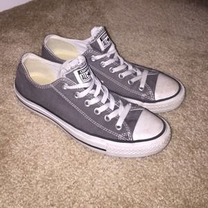 Grey Converse all stars