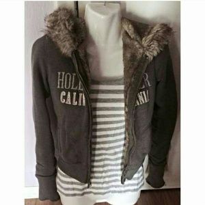 Hollister sweater jacket