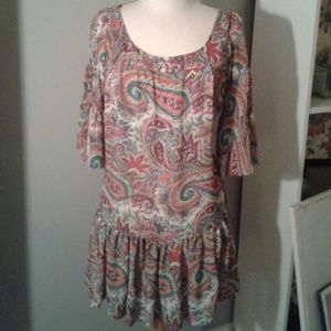 Zara Paisley print dress/top