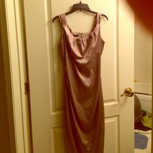 Champagne sheath dress