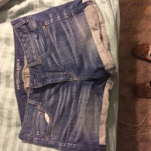 American eagle jean shorts
