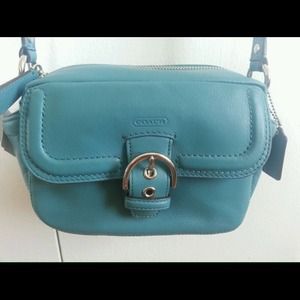 COACH CAMPBELL LEATHER CAMERA BAG