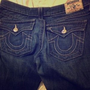 🚫TRADED🚫Dark wash True Religion jeans
