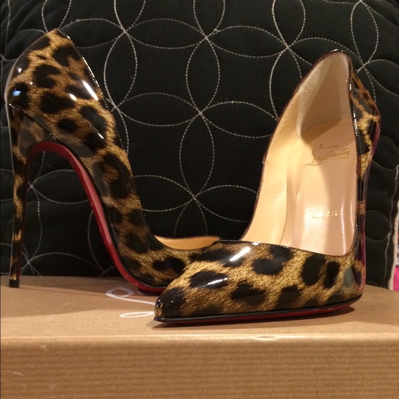 Christian Louboutin Shoes - ✖️SOLD✖️Christian Louboutin leapord so Kate sz 36