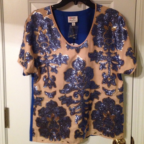 Neiman Marcus for Target sequin top
