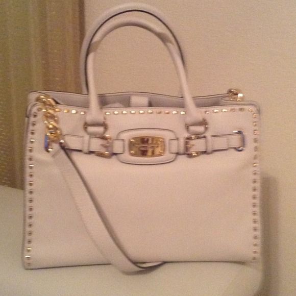 💕💕MICHAEL KORS HAMILTON WHIPPED TOTE🎉NEW
