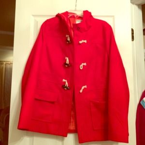 Red old navy pea coat. Brand new never worn.