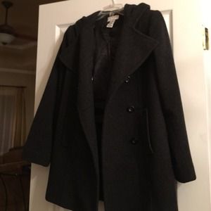 Gray Pea Coat