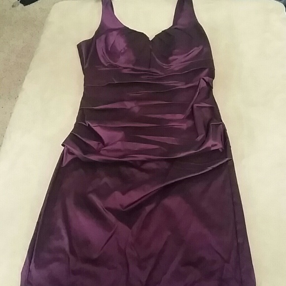 Purple iridescent dress