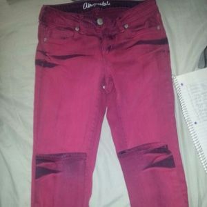 Aeropastle Pink/Purple Lola Jeggings