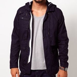 G-star Stern hooded parka- Navy