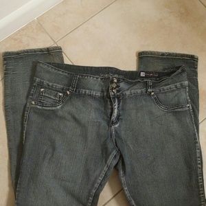SOLD! Bebe premium jeans straight leg size 23