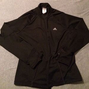 Women's Adidas sport jacket. Used. Black. Size L.