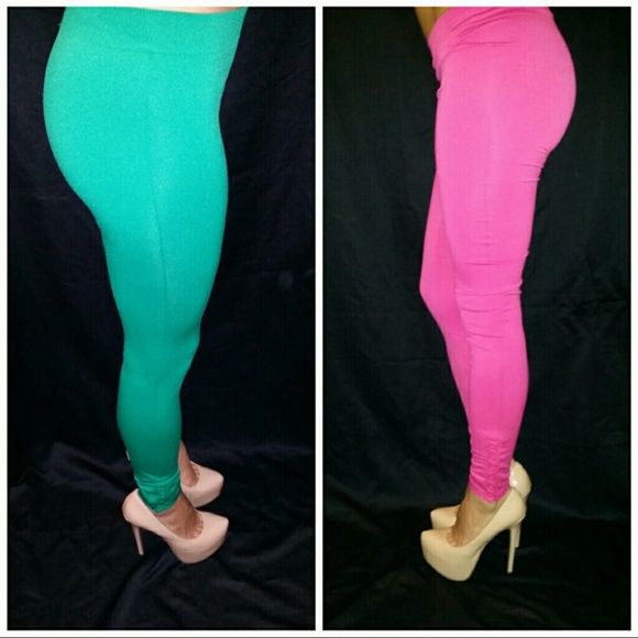 Bebe bright Tights with button detail at ankle