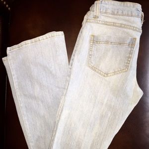 Max Rave Stonewashed Flare leg Denim jeans Size:3