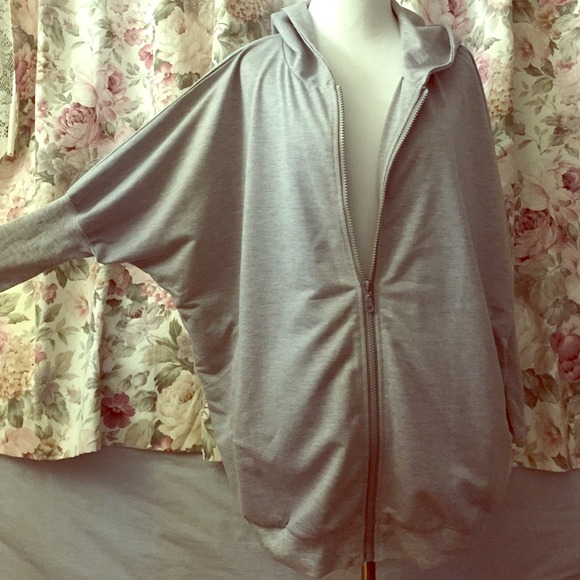 Allegra K Outerwear - New Korean dolman sleeve jacket