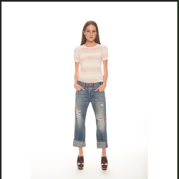 Lace T Shirt by Calvin Rucker