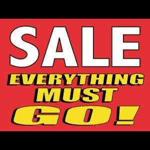 Sale everything must go bundle !!!!!!