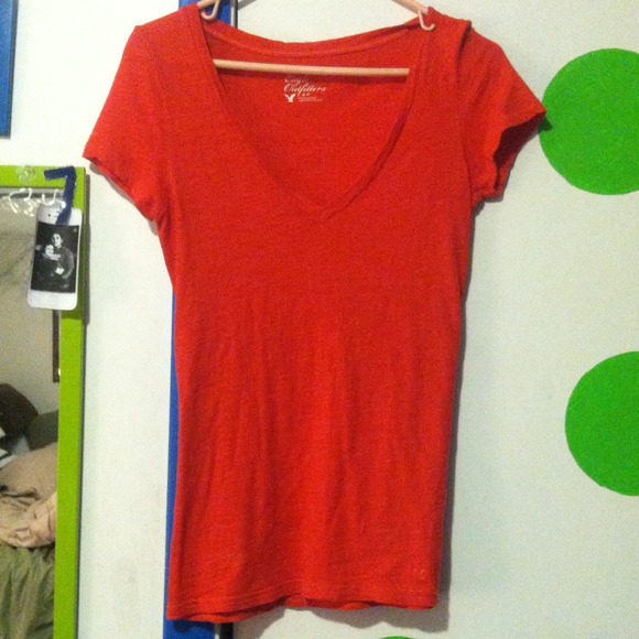 Red AE low cut top