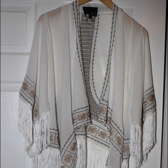 KAII PIM fringe cardigan - Picture 1 of 3