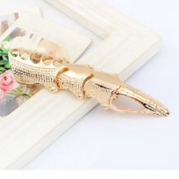 Gold plated armor ring - Picture 2 of 2