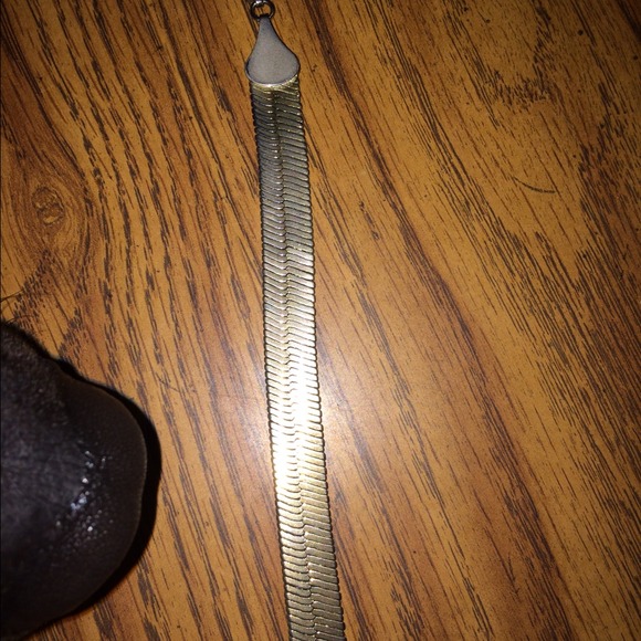 💢SOLD💢14k GP 20 inch herringbone