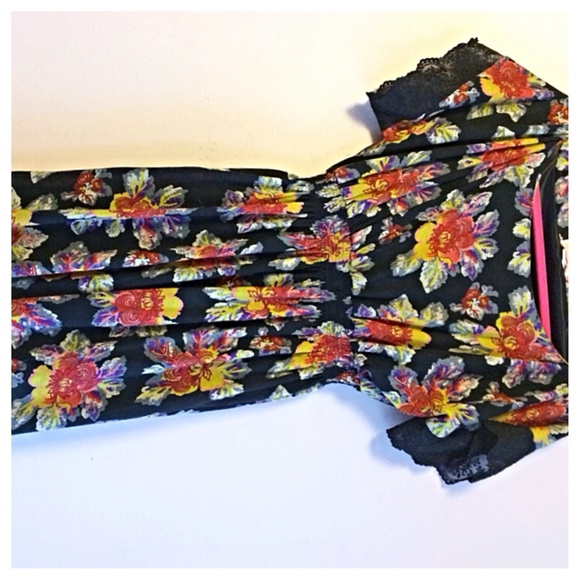 🍒Orion London Floral and Lace Dress - Picture 3 of 4