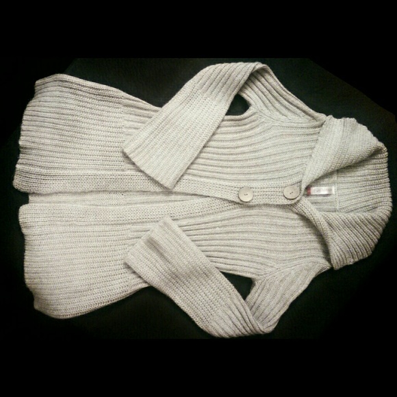 Long tan/brown dress sweater