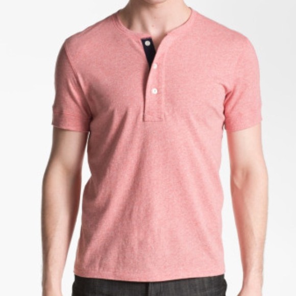 Jack Spade (Heather Red) Henley
