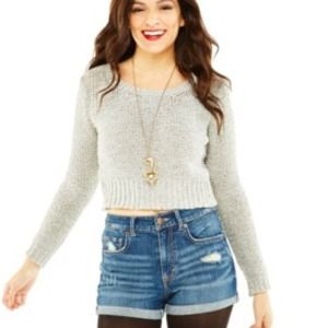 Bethany Mota cropped sweater