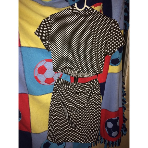 Forever 21 Dresses & Skirts - polka dot two piece attached dress :-)