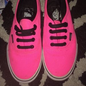 Hot pink vans