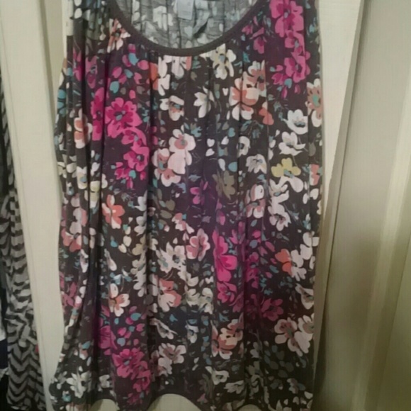 Floral Old Navy Tank Top